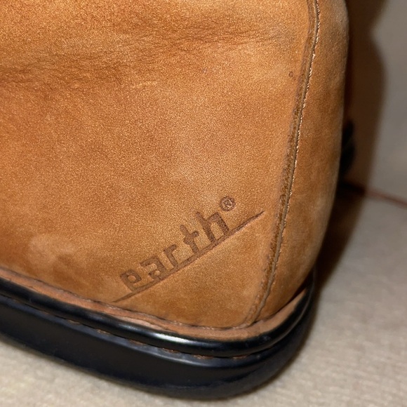 Earth men’s Chukka boots. Leather. Size 11. Baja style.  Lace up tie shoe. MOCHA - Picture 10 of 11